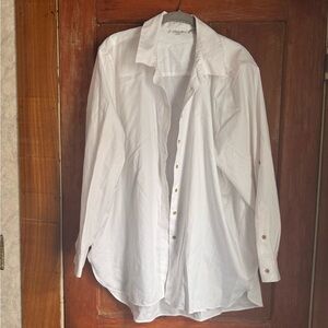 Calvin Klein White Button Down Shirt